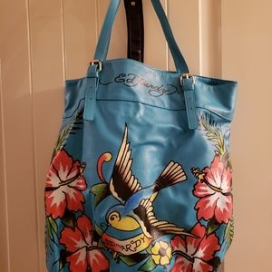 Large ed hardy tote